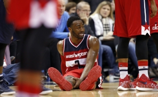 NBA: 52 J.Wallo taškai neišgelbėjo "Wizards" nuo pralaimėjimo (rezultatai, aprašymas)