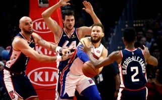 Sužvėrėjęs Griffinas atkeršijo "Clippers", Townsas pasiekė NBA sezono rekordą