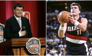 Kinų NBA legenda Y. Mingas prisiminė A.Sabonį: jis - neįtikėtinas