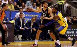 "Maccabi" privertė vėl suklupti Eurolygos vicečempionus (video)