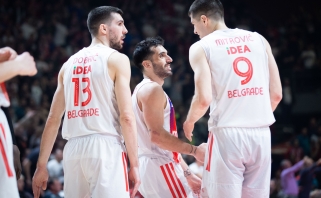 Campazzo vedama "Crvena Zvezda" sutriuškino nukraujavusius čempionus