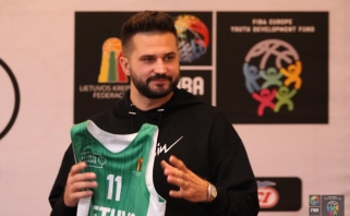 L.Kleiza: kai mūsų kartos augo, mes buvome "alkani" ir neturėjome tiek daug pasirinkimo