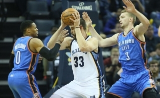 Tarp NBA "Visų žvaigždžių" mačo rezervinių žaidėjų - R.Westbrookas ir europietis