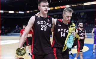 "Rytas" V.Garasto taurės finale neprilygo estams, mačo nebaigė M.Echodas