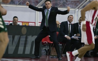 R.Pitino apie "Olympiakos" žaidėjų pareiškimą: rinktinė neturi nieko bendro su priešprieša