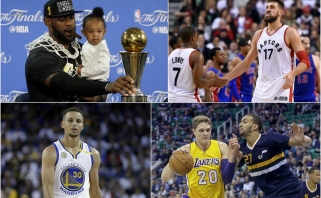 NBA žaidėjų piniginės: J.Valančiūnas ir S.Curry uždirbs mažiau nei milžinas iš Rusijos