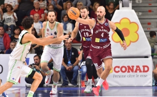 "Lietkabelis" pralaimėjo paskutinių sekundžių trilerį Italijoje