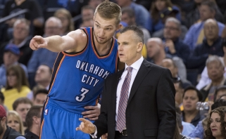 Tarp nominantų į NBA mėnesio naujoko titulą - ir D.Sabonis 