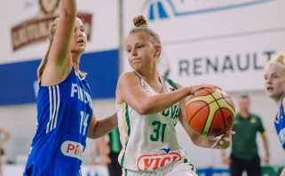 Šešiolikmečių rinktinės lyderė: turiu tikslą rungtyniauti WNBA