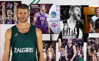 Naujoji „Žalgiris TV“ rubrika #FollowMeZalgiris - pažintis su T.Walkupu 