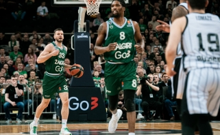 "Žalgiris" triumfo Eurolygoje 25-etį atšventė patiesdamas "Virtus"