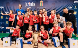 Klaipėdos "Trail Blazers" triumfavo Jr. NBA lygoje