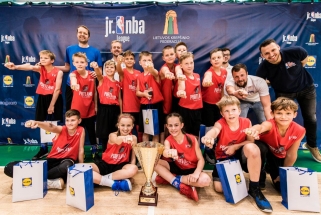 Klaipėdos "Trail Blazers" triumfavo Jr. NBA lygoje