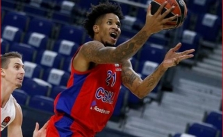 CSKA pačioje pradžioje prarado Jamesą, tačiau susitvarkė su "Unics"