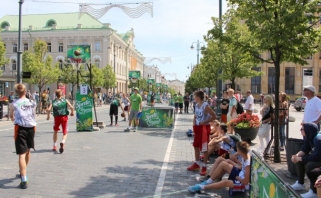 Per krepšinio talentų kovas buvo galima pažaisti su A.Gudaičiu