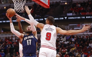 "Pelicans" su Valančiūnu pasirengimą pradėjo įveikdami "Bulls", sugrįžo Zionas 