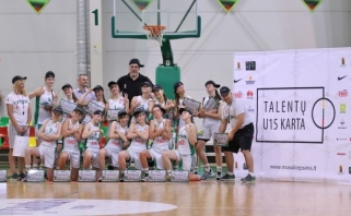 Išleista antroji "Talentų U15 karta" (A.Sabonio komentarai)