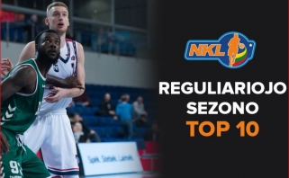 NKL reguliariojo sezono puošmena - gražiausių epizodų Top 10