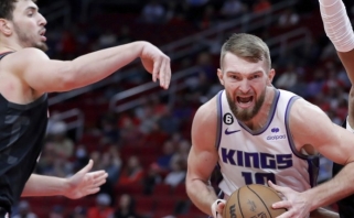 Sabonis svariai prisidėjo prie pergalės prieš blogiausią lygos komandą