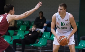 "Žalgiris-2" minimaliu skirtumu nusileido Vilkaviškio "Perlui"