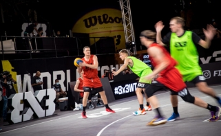 Lietuvos trijulių rinktinė pasirodymą "United League Europe 3×3" turnyre baigė pusfinalyje