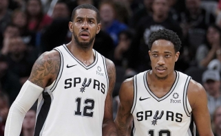 "Spurs" gali išmainyti savo žvaigždes Aldridge'ą ir DeRozaną