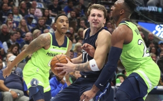 "Timberwolves" pristabdė L.Dončičių, bet "Mavericks" turėjo kitų kozirių (rezultatai)