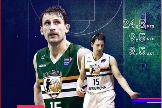 Prieš žalgiriečius siautėjęs M.Norkus - NKL savaitės MVP, penketuke - ir A.Marčiulionis