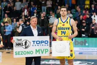 "Gargždų" gretose – dviejų pastarųjų NKL sezonų MVP