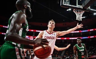 Kanada pirmąjį etapą užbaigė sutriuškindama Senegalą