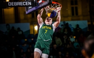 FIBA 3x3 pasaulio jaunių čempionato ketvirtfinalyje nusileista amerikiečiams