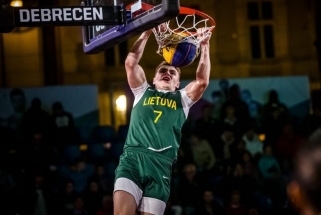 FIBA 3x3 pasaulio jaunių čempionato ketvirtfinalyje nusileista amerikiečiams