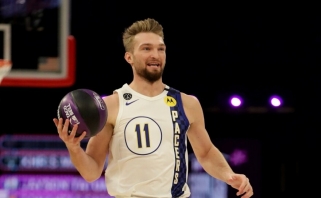 D.Sabonis liko per plauką nuo įgūdžių konkurso čempiono titulo