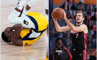 Be Sabonio rungtyniavę ir Oladipo netekę "Pacers" nusileido "Heat" 