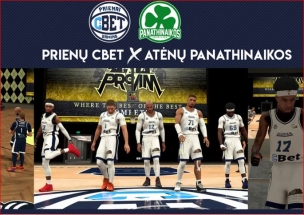 Prienų "CBet" metė iššūkį "Panathinaikos"