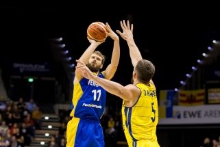 Naudingo E.Želionio žaidimo "Ventspils" pergalei Čempionų lygoje nepakako