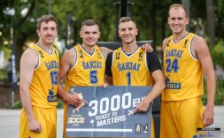 Paskutinę minutę į Lietuvos 3×3 lygos finalinį etapą įšokusi "Gulbelė" – II turo čempionė