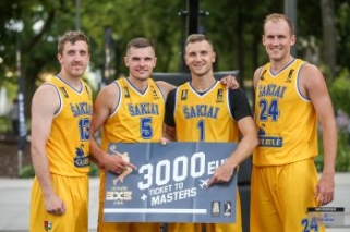 Paskutinę minutę į Lietuvos 3×3 lygos finalinį etapą įšokusi "Gulbelė" – II turo čempionė