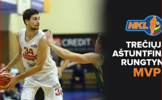 Trečiųjų NKL aštuntfinalio rungtynių apžvalga, MVP - G.Stankevičius